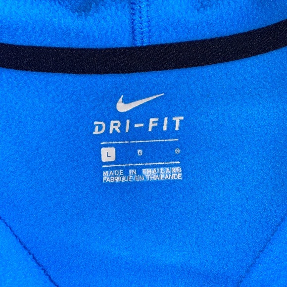 Women’s Nike Hoodie, Dri-Fit, Color-Lt. Blue, Size-Large - Picture 4 of 6